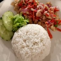 Tempeh Tahu Sambal Matah at Warung Jouse in Ubud