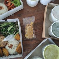 Most of the vegan options on the menu! at Warung Jouse in Ubud