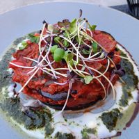 Auberginentürmchen (Portion ist eher klein) at Am Paulusbogen in Passau