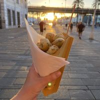   at Friggitoria San Giorgio in Genoa