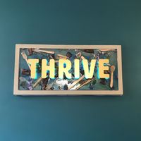 Great sign indoors  at Thrive in Glossop