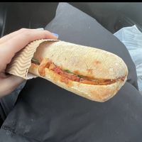 VEGAN BBQ CHICK’N PANINI   at Costa Coffee in Coatbridge