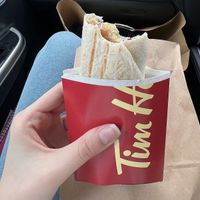 VEGAN WRAP  at Tim Hortons in Cumbernauld