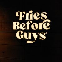 Fun signs they have free postcards & you can buy merch too. at Frittenwerk - Hbf Mainz in Mainz