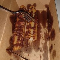 Churro with vegan chocolate at Frittenwerk - Hbf Mainz in Mainz