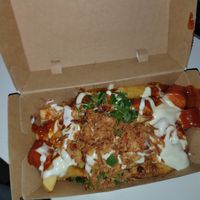 Special currywurst at Frittenwerk - Hbf Mainz in Mainz