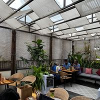Go Native on Lavelle Rd - Ambience inside the rooftop cafe/ restaurant  at Go Native - Lavelle Road in Bangalore