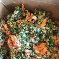 Kale salad at OC - Organic Artisan Eatery & Juice Bar in Massapequa