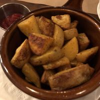 Roasted potatoes   at OC - Organic Artisan Eatery & Juice Bar in Massapequa