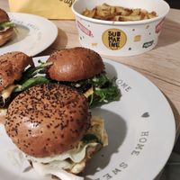 vegan Sliders (to go) at Submarine Burger Split in Split