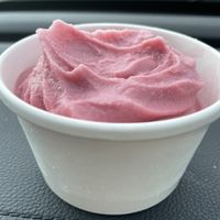 Raspberry Dole Whip  at Pokemoto in Groton