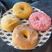 Took extra donuts home  at Hideout Coffee Co in Portsmouth