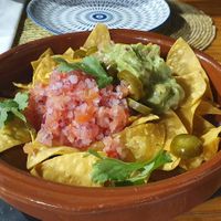 Vegan nachos at Carallo in San Jose