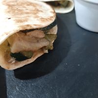 Quesadilla vegana at Carallo in San Jose