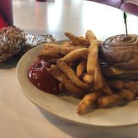 vegan oatmeal raisin cookies too  at Twisted Burger Diner in Flint