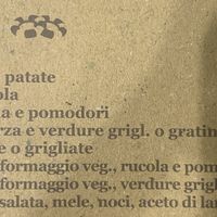 Under “Piadine Vege” the menu offers a wide selection of vegetarian and vegan piadinas.   at Piadina dell'Alba in Riccione