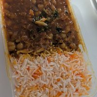 Chana lunch special at Punjab Curry Club in Ipswich