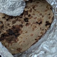 Vegan roti at Punjab Curry Club in Ipswich