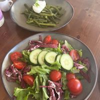 Mixed Salat- vegan - my hubby had a vegetarion one   at Rostelin in Piran