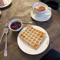 Waffel  at Sarah's Konditorei & Café in Sankt Augustin
