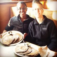 buckwheat pancakes at Radial Cafe in Atlanta