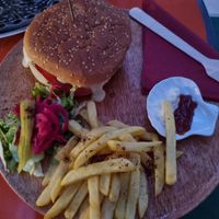 Falafel burger at Šiša Bar - Maybe closed in Brezice
