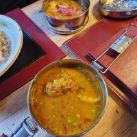 Aloo Gobi Mutter at The Spicy Mare in Lynton