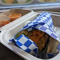 Falafel wrap at The Bite in San Francisco