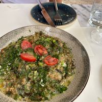 Brown rice dish vegan at Afrálato in Kalamata