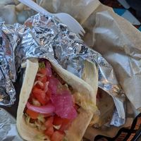 Vegan BYO tacos, soft shell, soy chorizo at Condado Tacos in Ann Arbor