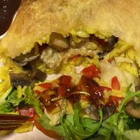 Inside.   So good!!  at Sykurverk Café in Akureyri