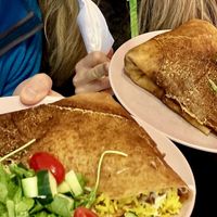   at Sykurverk Café in Akureyri