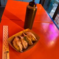 Vegan dumplings at Dumpling N' Dips in New York City