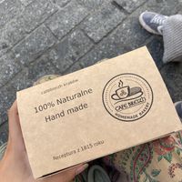 Take-away box   at Cafe Breizh Rid in Krakow