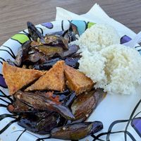Spicy eggplant (add tofu )  at Coconut Thai & Chinese Cuisine in Kapaa