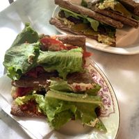 Vegan sandwiches (9. and 11.)  at Eklektik in Thessaloniki