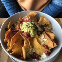 Breakfast nachos   at Th3 Guy's Bakers & Baristas in Bolton