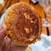 Dampfnudle mit Salzkruste, so muss das! at Weinstube Eulenspiegel in Speyer