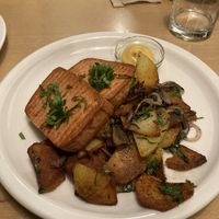 Leberkäs mit Bratkartoffeln ❤️  at Weinstube Eulenspiegel in Speyer