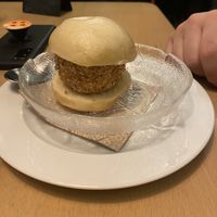 Mampfnudel mit Vanilleeis und Krokant  at Weinstube Eulenspiegel in Speyer