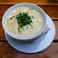 Asparagus Soup at Weinstube Eulenspiegel at Weinstube Eulenspiegel in Speyer