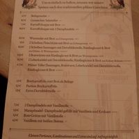 Karte at Weinstube Eulenspiegel in Speyer