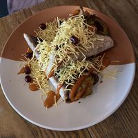 Cauliflower roti   at The Old Bookshop in Bristol