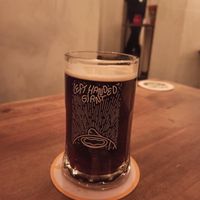 Left Handed Giant local brew at The Old Bookshop in Bristol