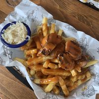 Currywurst   at The Old Bookshop in Bristol
