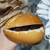 Pão com bolinho at Janaíno Vegan Bar in Curitiba