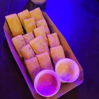 porção de mandioca cremosa at Janaíno Vegan Bar in Curitiba