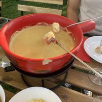 Vegan Fondue   at Fondue Villa & Garden in Unterseen