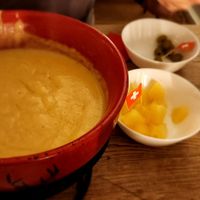 This was half way. at Fondue Villa & Garden in Unterseen