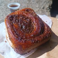 Rolinho de canela at Aqui na Mata - Padaria Artesanal Vegana in Curitiba